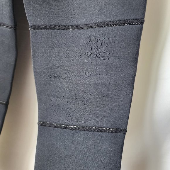 Billabong Sol Sistah black tan stripe Long Jane 2mm wetsuit 4 - Picture 4 of 5